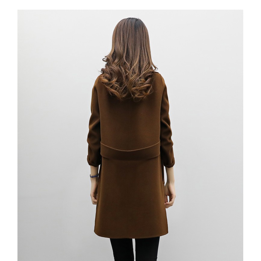 Women Long Sleeve OL Business Wear Elegant Jacket Long Coat Outwear Suit Blazer