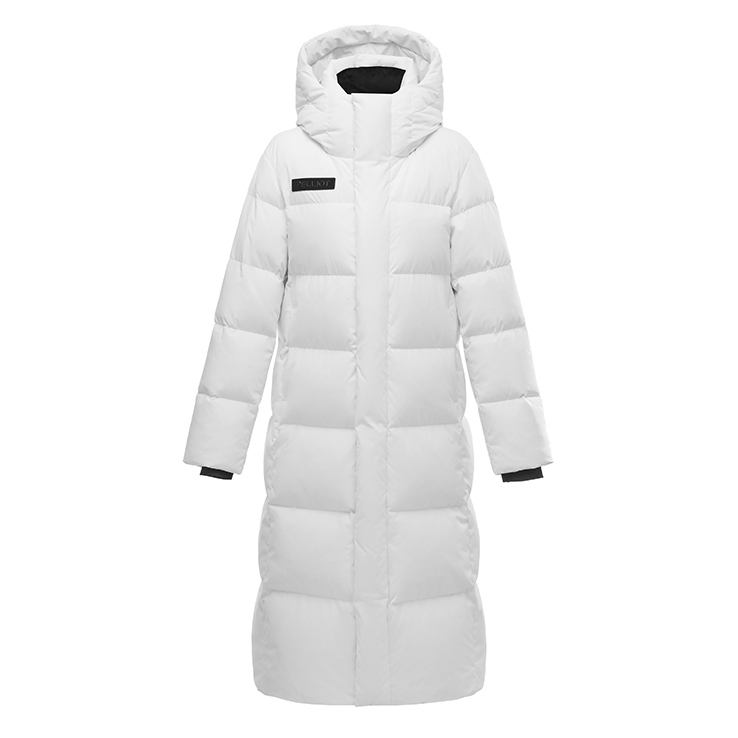 Custom Korean Style Fashion Ladies Women Winter Warm Windbreaker Coats outdoor bubble puffer Long Go
