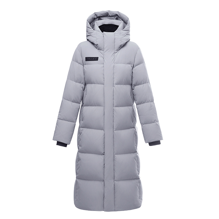 Custom Korean Style Fashion Ladies Women Winter Warm Windbreaker Coats outdoor bubble puffer Long Go