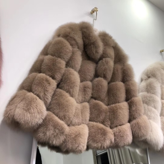 winter jacket women long parka real fur coat natural fox fur collar jacket army green long parka fas
