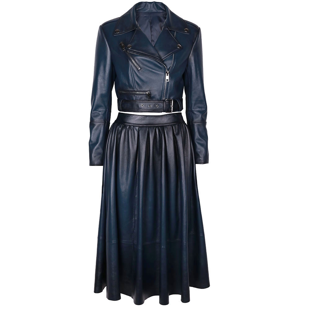 100% Real Sheepskin Coat Female Genuine Leather Jacket Short Slim Jackets For Women Clothes 2022 Aut