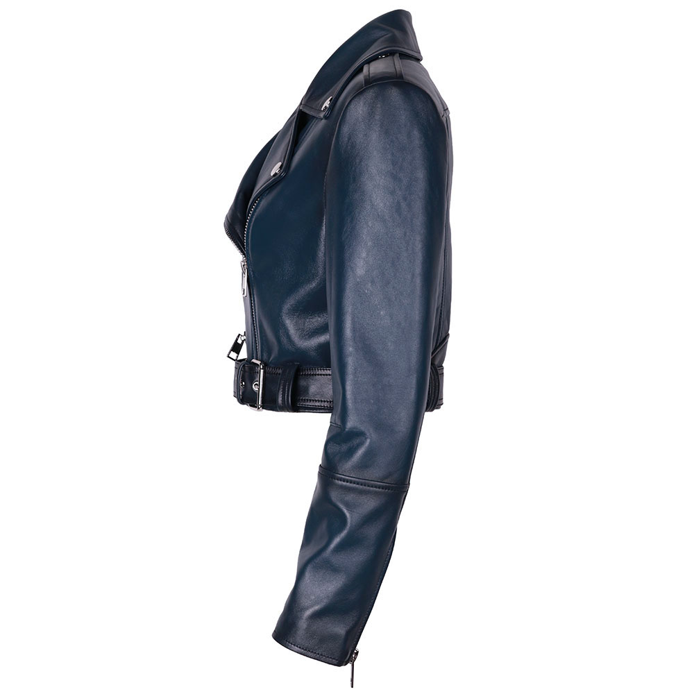 100% Real Sheepskin Coat Female Genuine Leather Jacket Short Slim Jackets For Women Clothes 2022 Aut