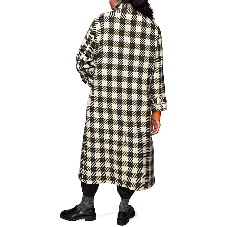 Double Breasted Factory Custom winter women coats plus size women's coats wool coats for women
