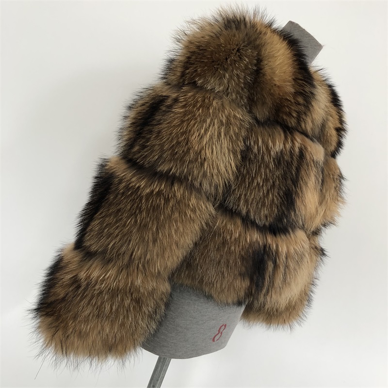 2020 High Quality Good Prices racoon fur coat real raccoon