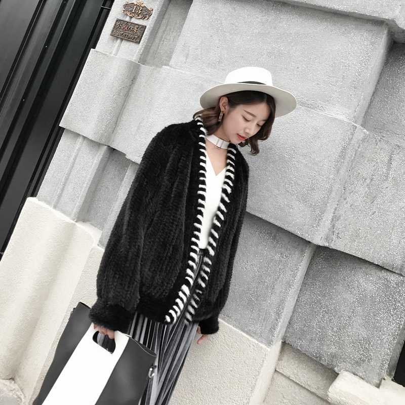 women's coats new design fur coat mr & mrs furs real mink fur jacket with square collar