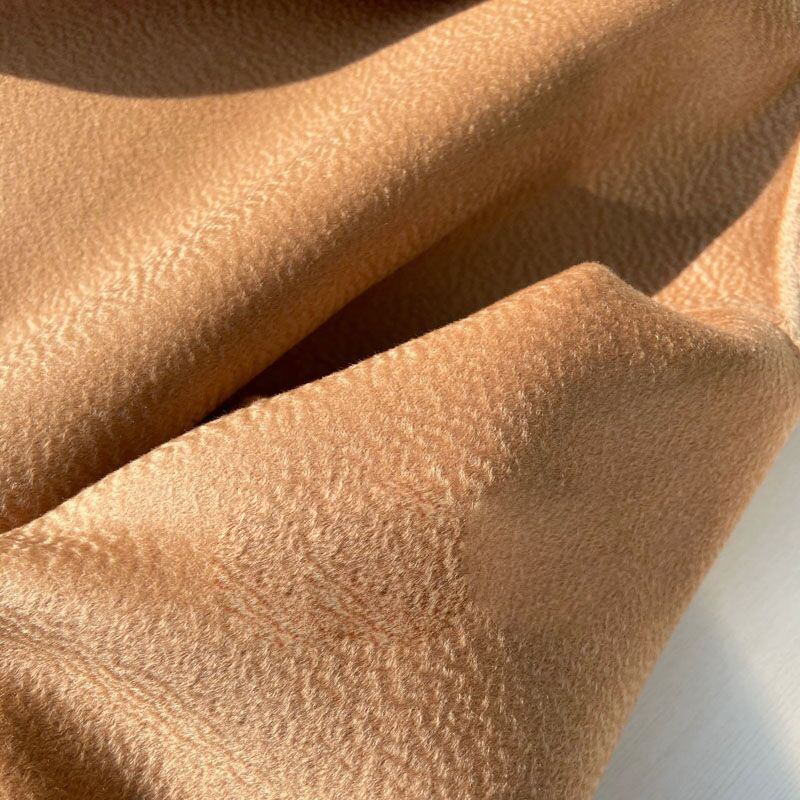 winter double-faced woolen goods water ripple short women s wear Cashmere coat fashion classic Simpl