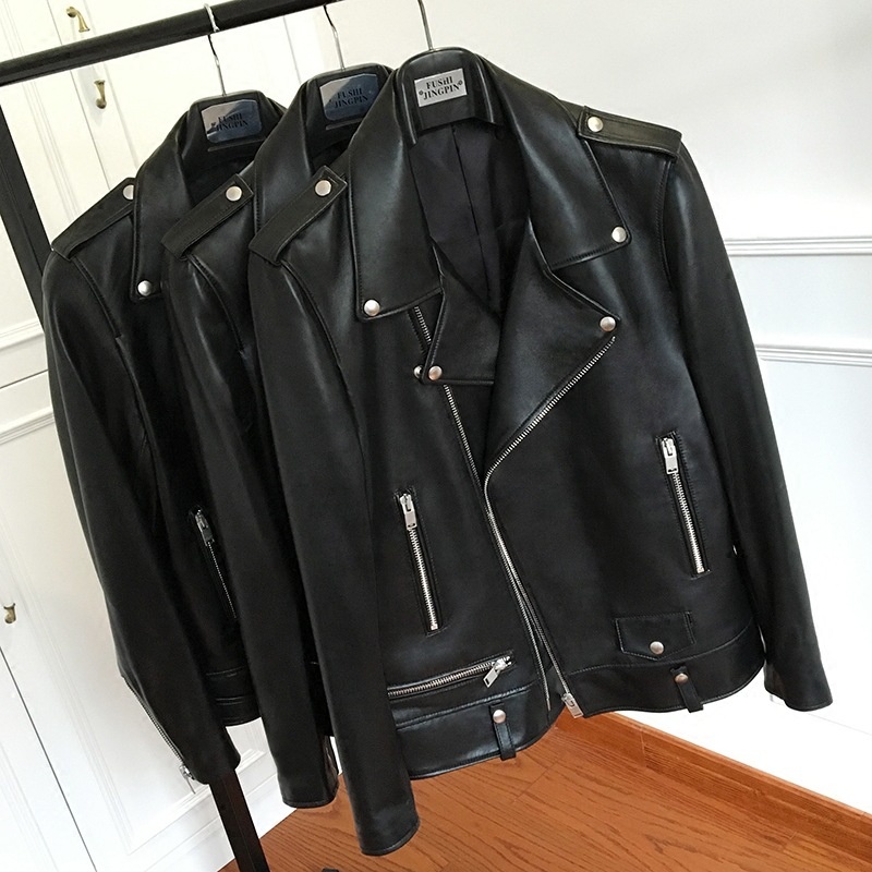 Wholesale Super Fashion Autumn Winter Suede Faux Leather Women Jacket