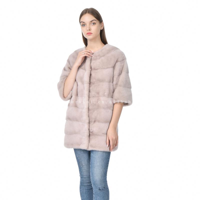 Custom Natural Animal Elegant Casual dult trimmed Thick Luxury stylish Female Mink sable women fur c