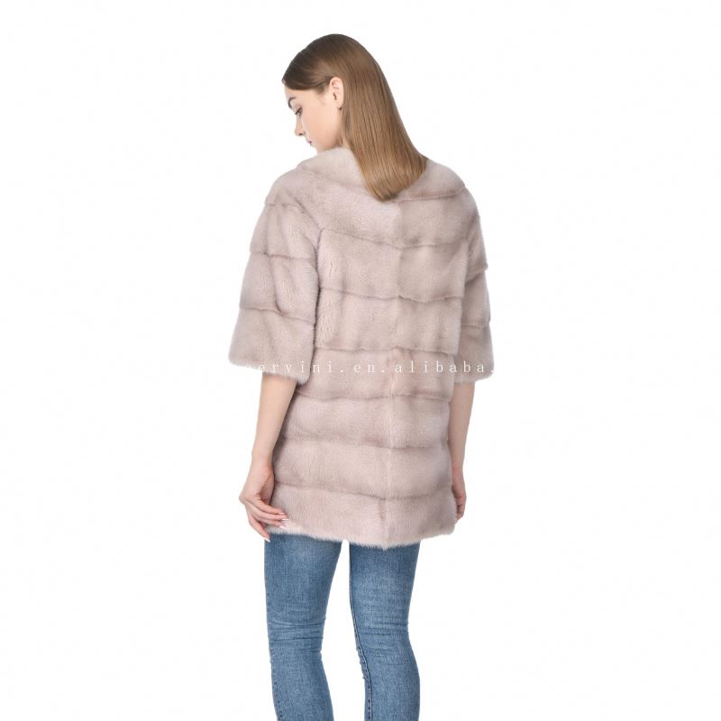 Custom Natural Animal Elegant Casual dult trimmed Thick Luxury stylish Female Mink sable women fur c