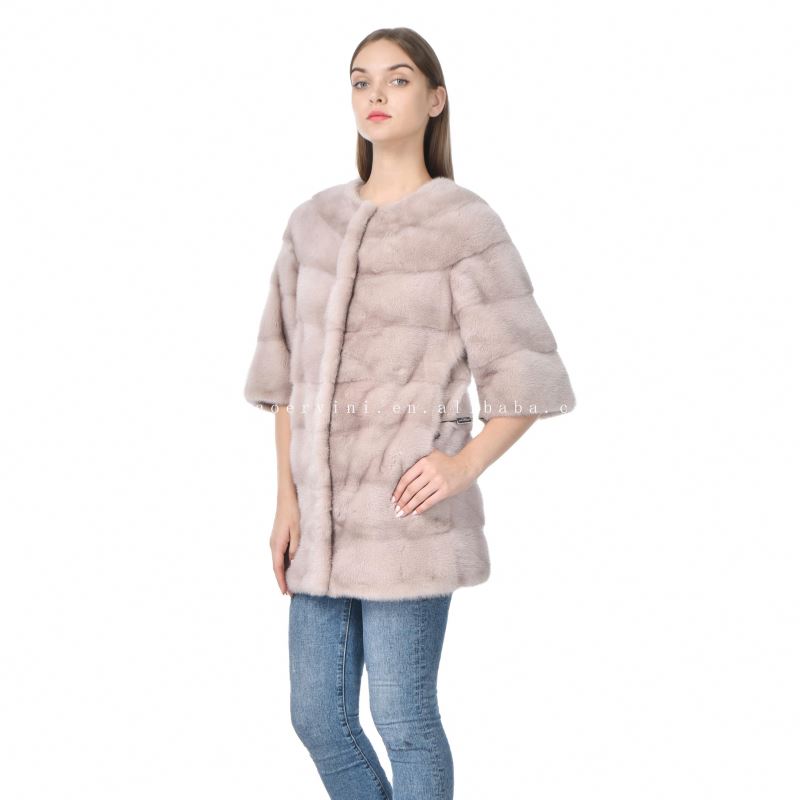 Custom Natural Animal Elegant Casual dult trimmed Thick Luxury stylish Female Mink sable women fur c