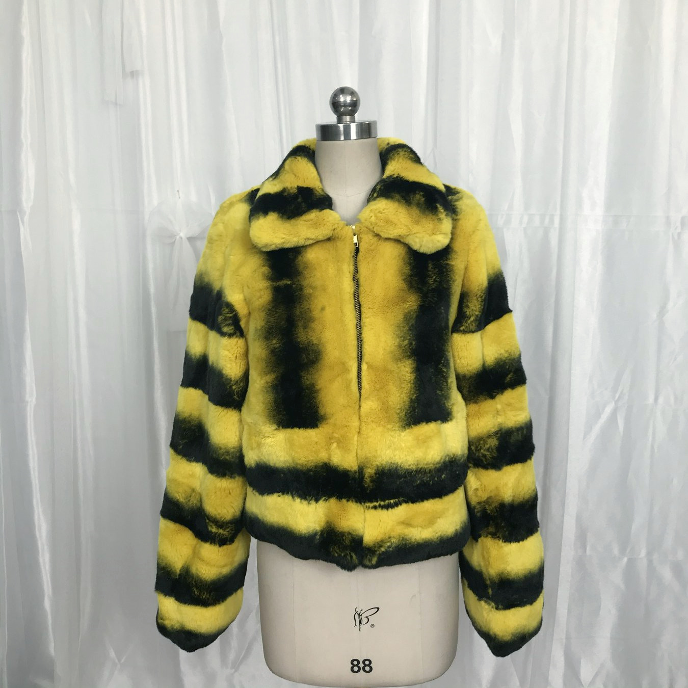 2021 New Arrival Winter Warm Chinchilla Jacket Women Real Rex Rabbit Fur Coat For Ladies