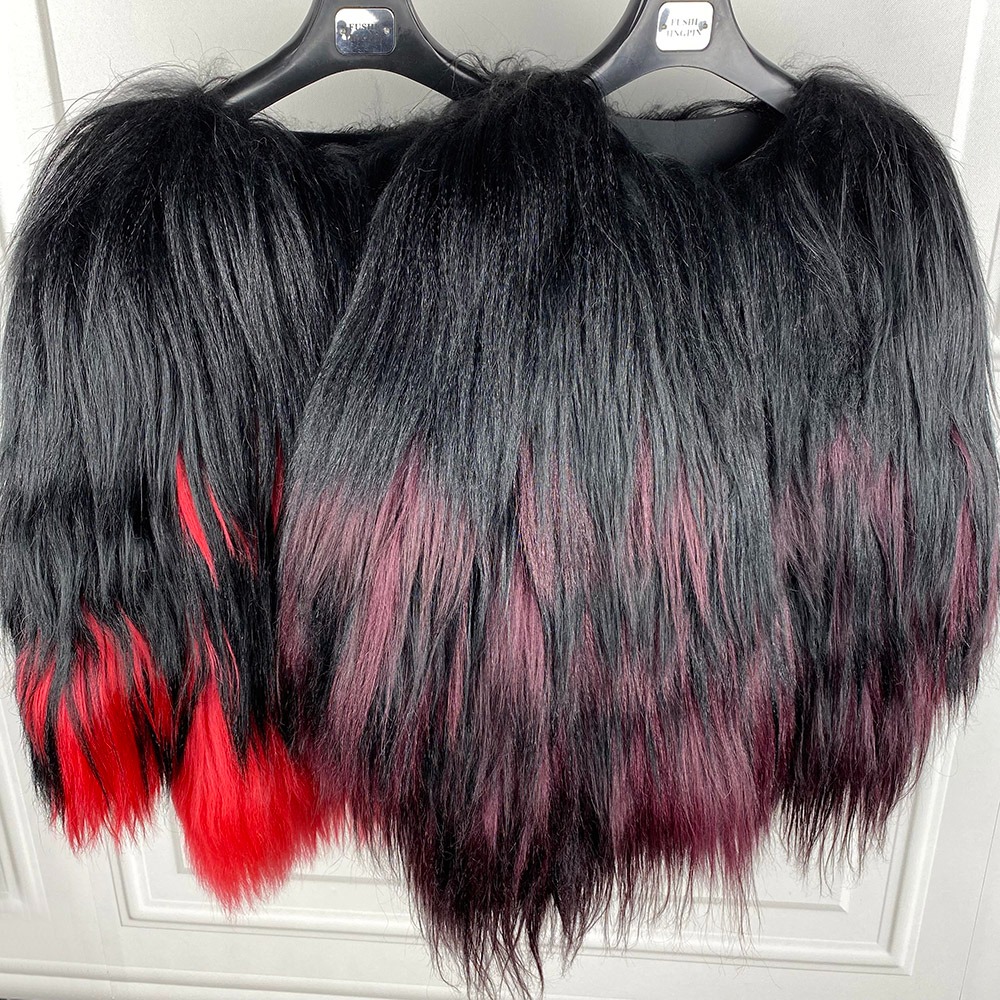 Ladies Natural Goat Fur Jacket 2021 New Design Real Fur Coat For Women