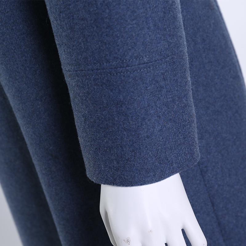 High level Lapel Fashion coat woman winter ladies long overcoat Top Quality winter coat women