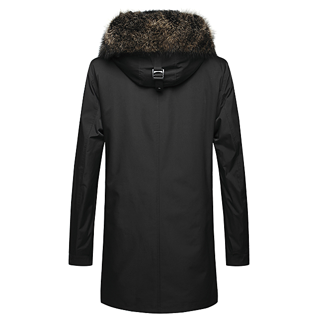 Winter Parkas 2021 winter men's Parkas coats hooded fur collar thick