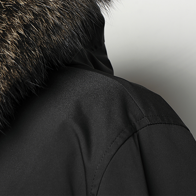Winter Parkas 2021 winter men's Parkas coats hooded fur collar thick