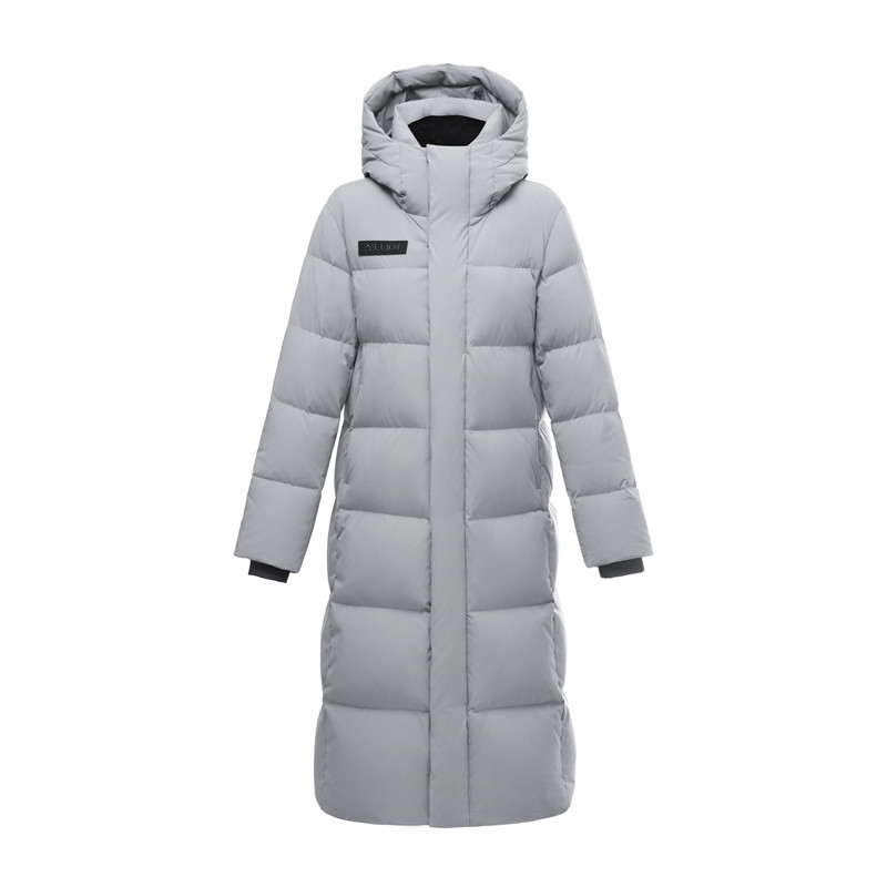 PELLIOT Winter long goose down over the knee thick waterproof cold-resistant bubble men's puffer dow
