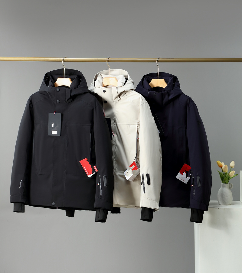 Winter 2022 New style warm hooded trend thickened coat top men's down jackets