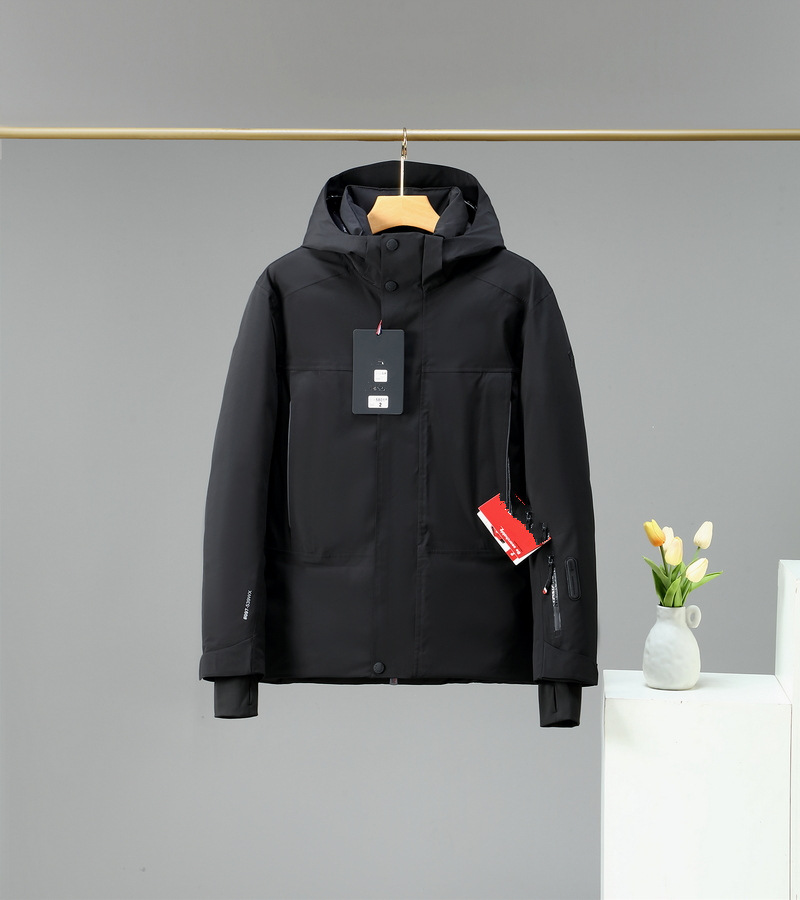 Winter 2022 New style warm hooded trend thickened coat top men's down jackets