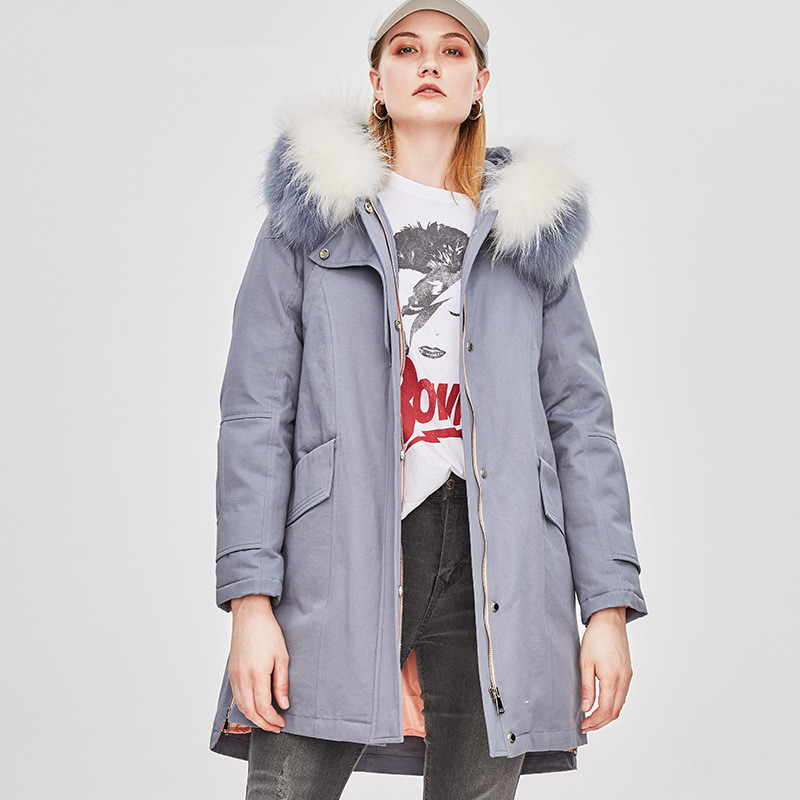 Women Puffer Bubble Jackets Winter Clothes Girls' Faux Fur Coats Plus Size Women Puff Down Long Coat