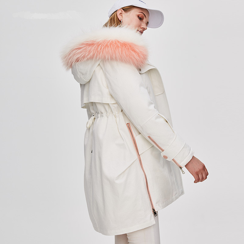 Women Puffer Bubble Jackets Winter Clothes Girls' Faux Fur Coats Plus Size Women Puff Down Long Coat
