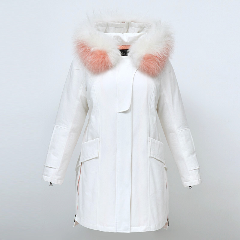 Women Puffer Bubble Jackets Winter Clothes Girls' Faux Fur Coats Plus Size Women Puff Down Long Coat