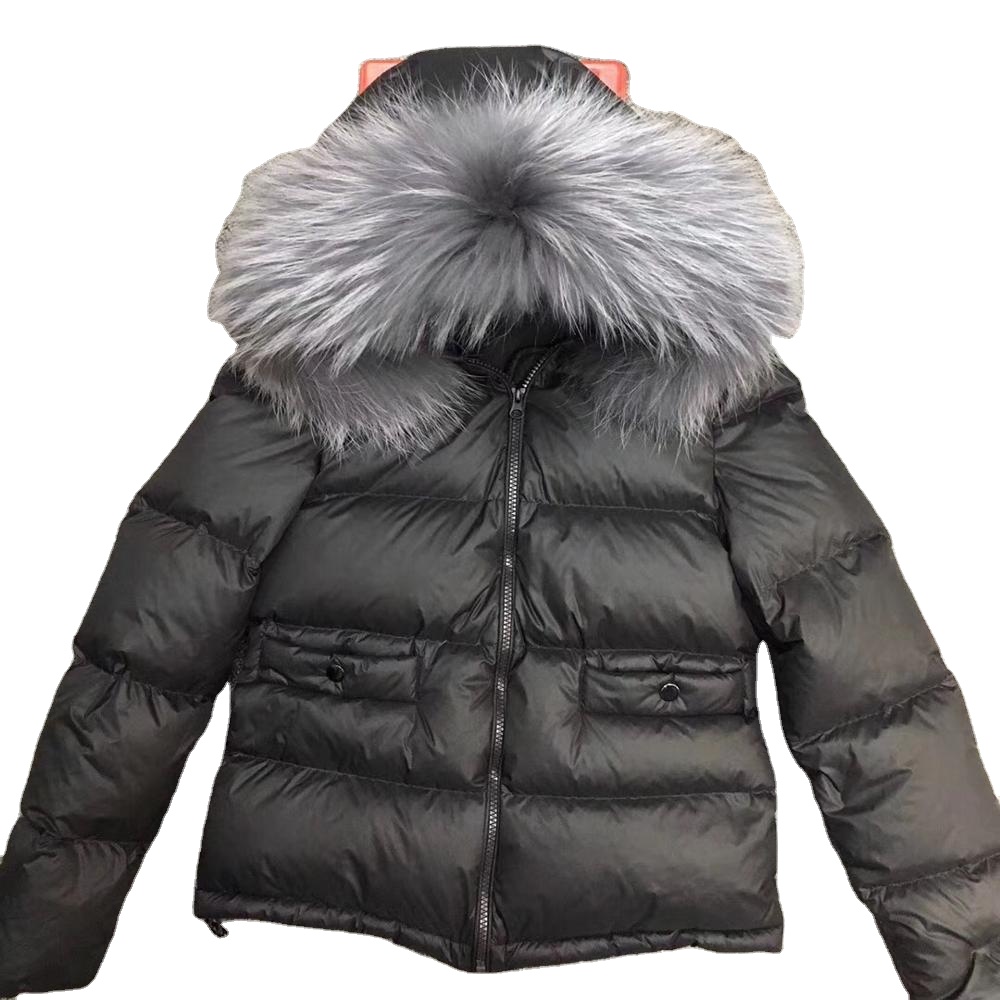 Winter Thick Warm Jacket For Men Black Shell Short Down Coat Duck Down Filling Puffer Coat Fashion W