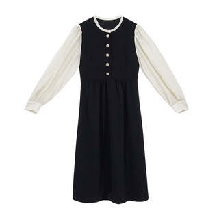 ????Zhenzhenjia French long-sleeved dress women's autumn women's clothing 2022 new style small fragr