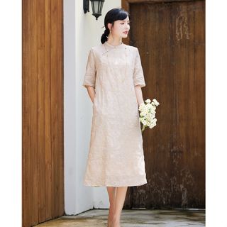 In the spring of 2023 travel ramie embroidery women's litera