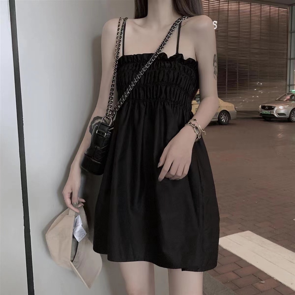 black dress for woman trendy party halter sleeveless fitted summer off shoulder dress sexy sunday co