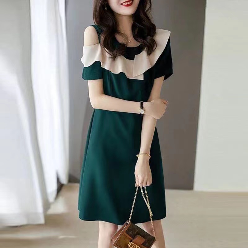 skirt korean dress women beach dress labuh dinner dress hitam bridesmaid dress dinner party summer d