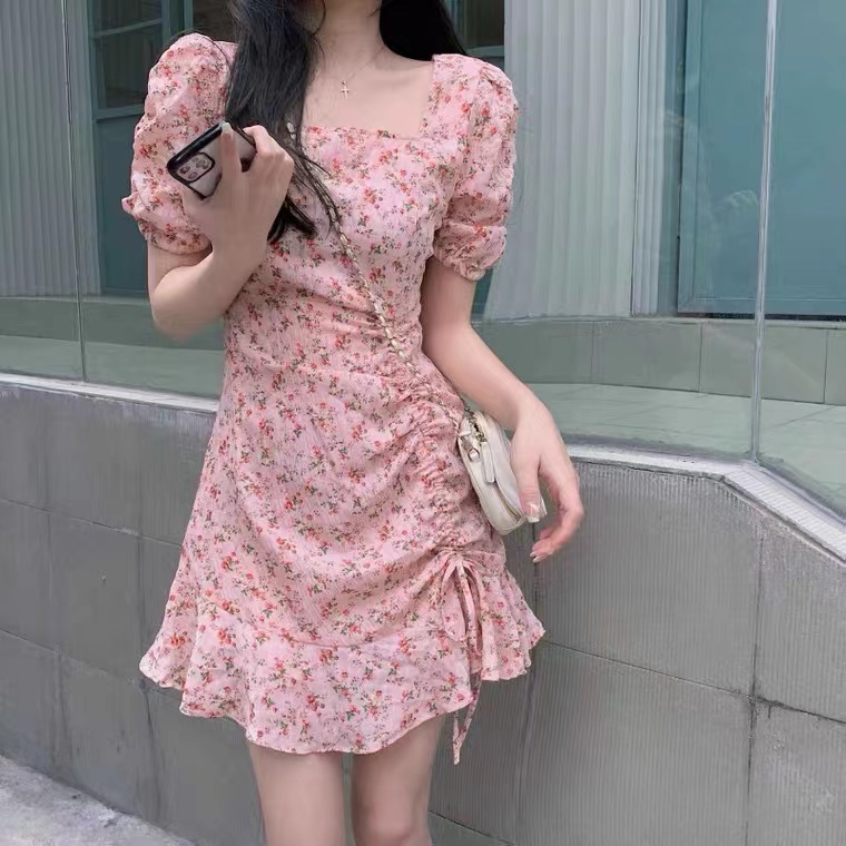 summer dress floral dress fairy dress korean dress party dress mini dress sunday dress vintage dress