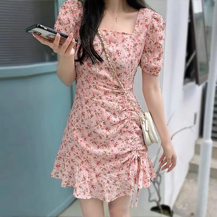 summer dress floral dress fairy dress korean dress party dress mini dress sunday dress vintage dress