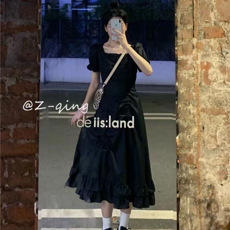 white dress summer formal dress for women graduation casual dress civil wedding dress elegant puff s