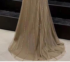 2022 Summer New Fashion High-end Women's Evening Dress Banquet Temperament Fishtail Celebrity Noble 
