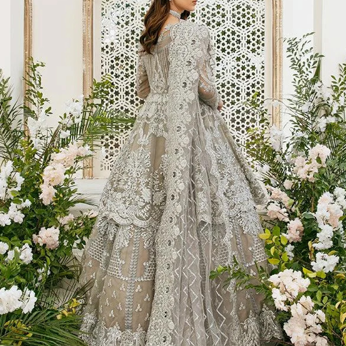 Wedding Wear New Fashion Women Party Clothes Boutique Dress New Embroidery Design Lightweight Boutiq