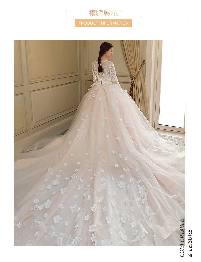 Wholesale Wedding Bridesmaid Dresses Floor Length Bridal Gowns Muslim Wedding Dress Islamic conserva
