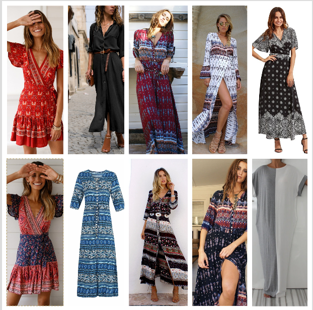 Women Bulk Order Vestidos Mujer Used Clothes Party