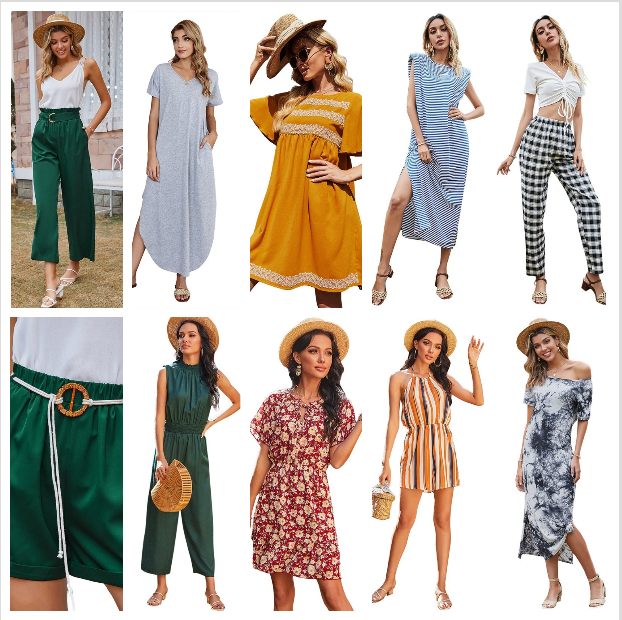 Women Bulk Order Vestidos Mujer Used Clothes Party