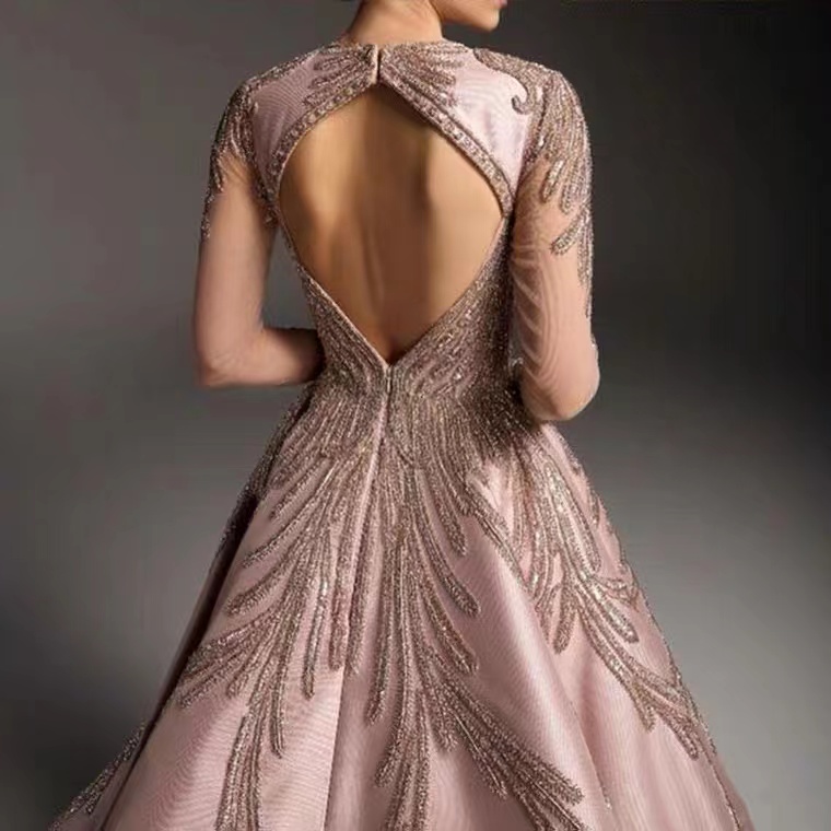 Guangzhou Clothing Formal Elegant Los Angeles Turkish Vestido De Noche Evening Dresses