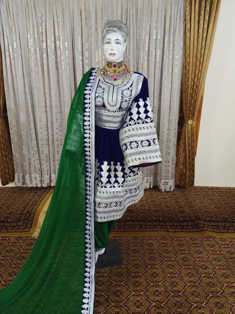 Customized Handmade Kuchi Tribal Afghan Dress