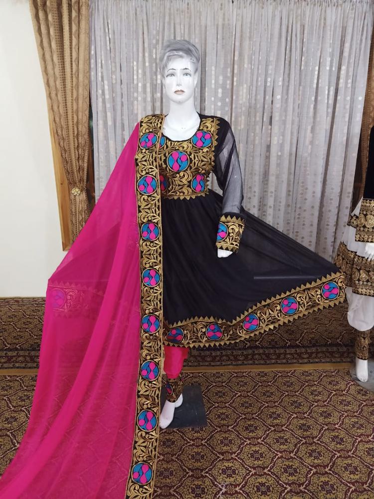 Customized Handmade Kuchi Tribal Afghan Dress