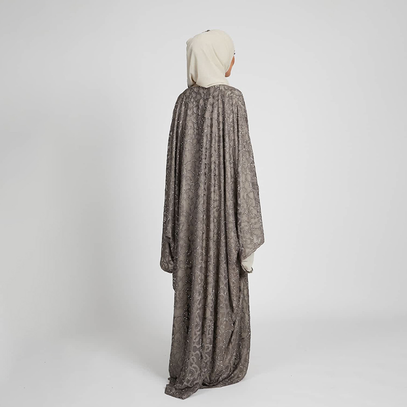 New Arrival High-Quality Abaya Luxury  Sparkle Crystal Diamond Muslim Women's Middle East Clothing s