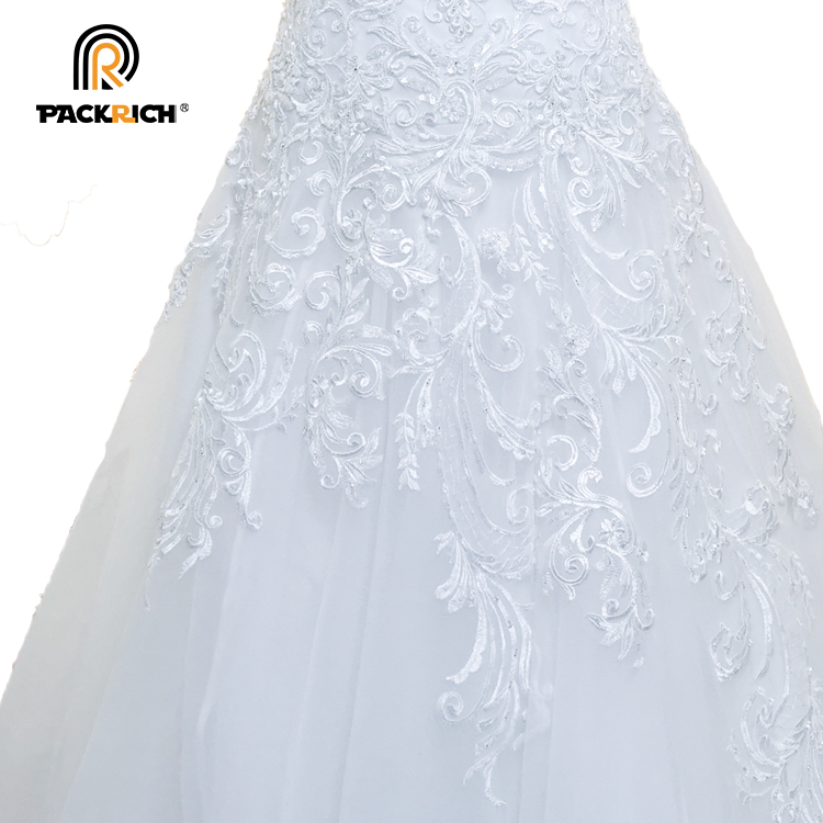 China taobao beach white European lace bride bridal gown cathedral mermaid gown luxury muslim plus s