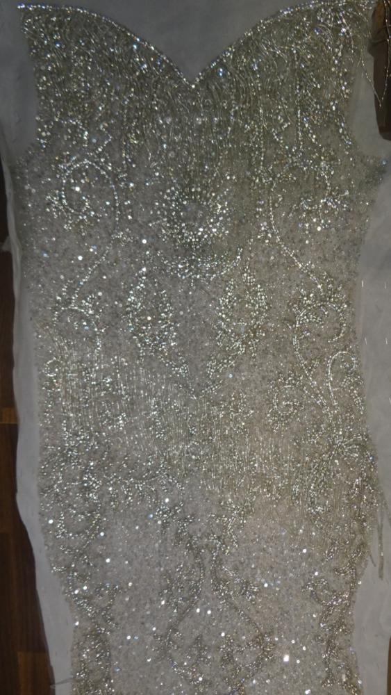 lady hand made evening dress and evening gowns / unstitched dress