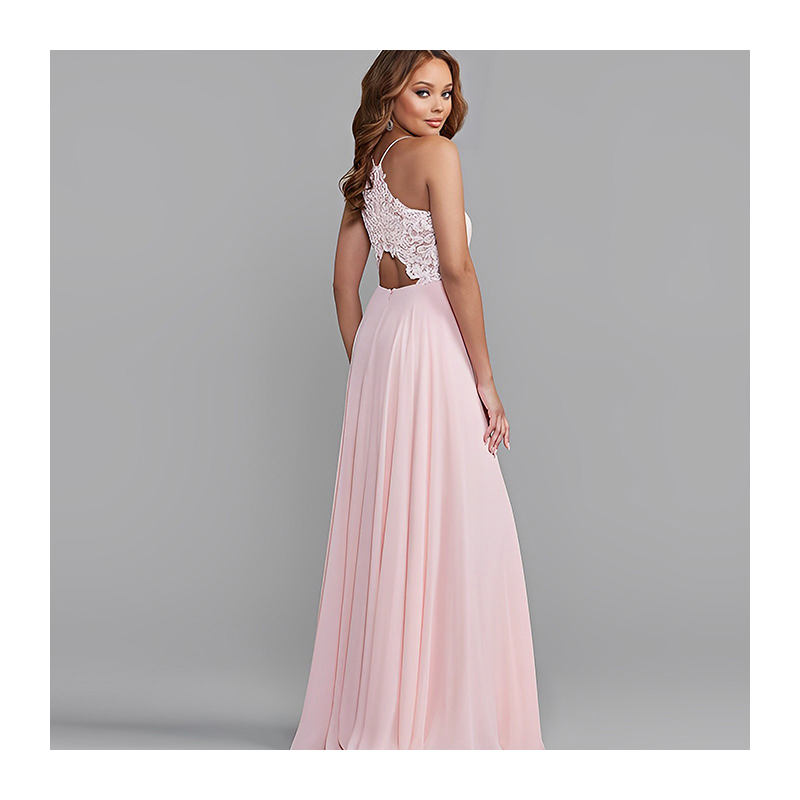 Undefined Blue Evening Dress With Flowing Slit Sexy Suspenders Bridesmaid Dress Dress Gown Women Eve