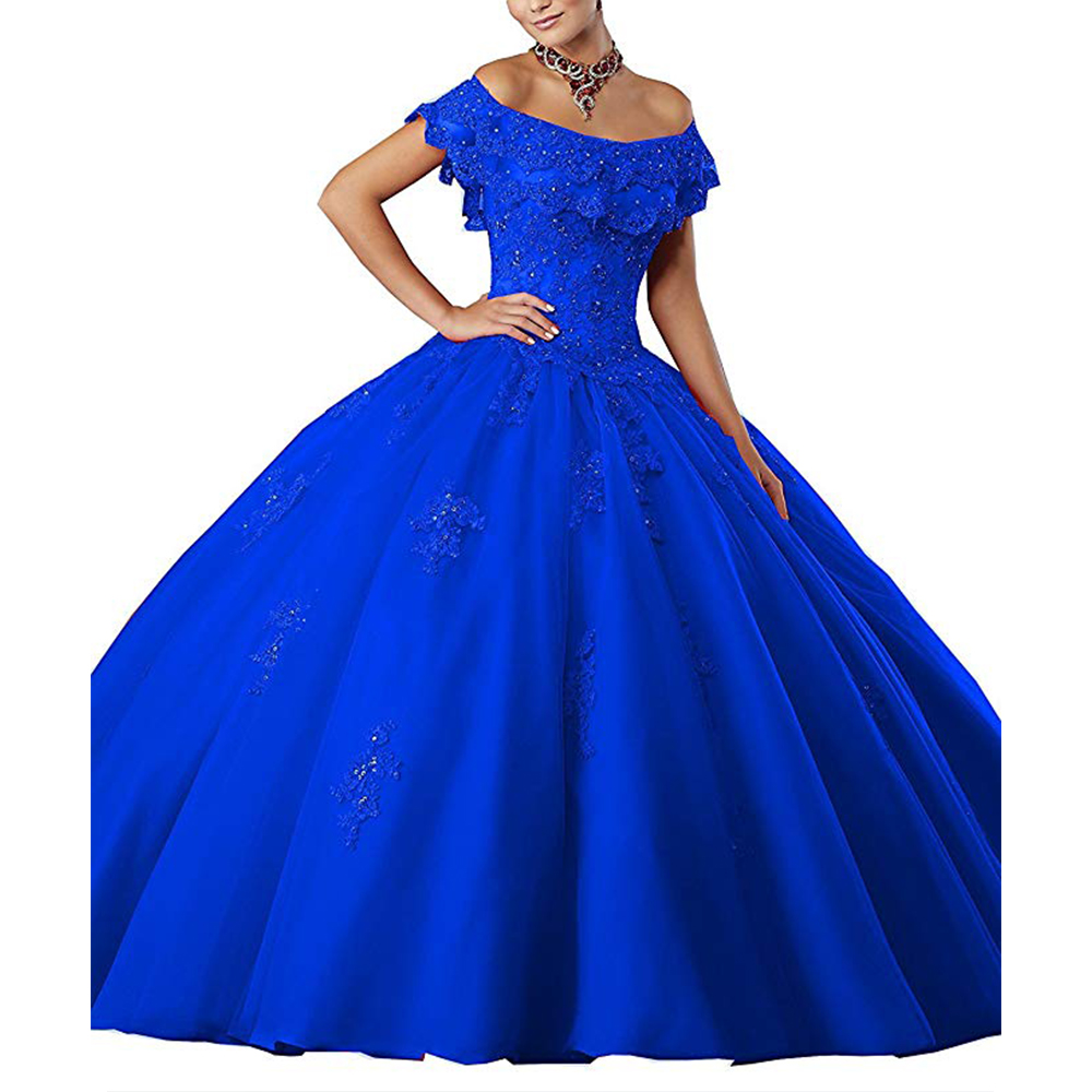 Red wedding evening dress prom dress ball gown sweetheart  quinceanera dress