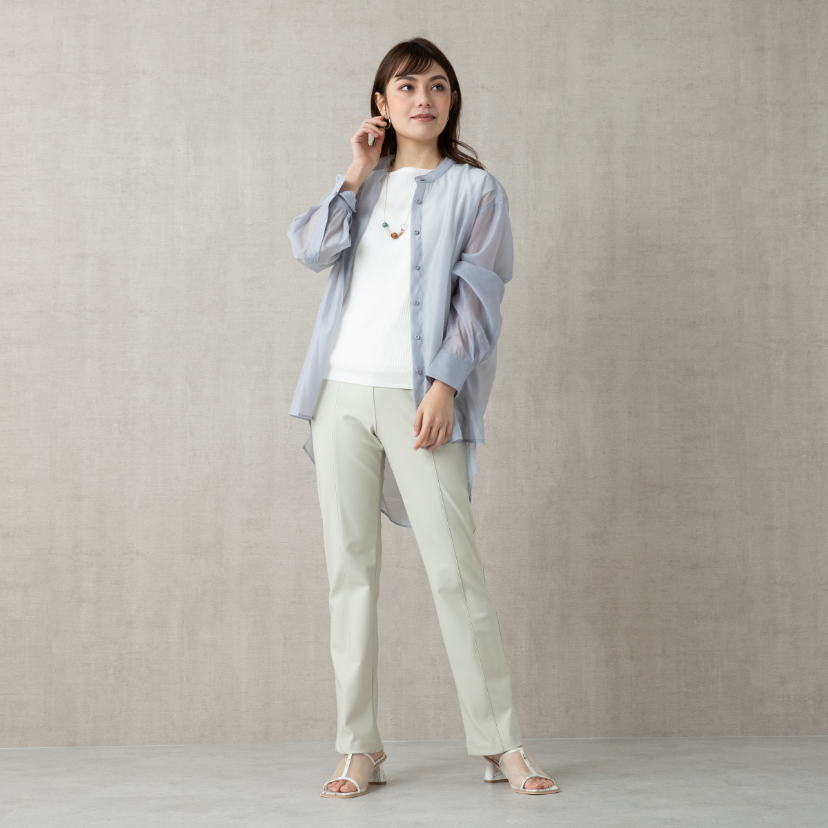 OEM ODM / Made in Japan trendy High quality Stretch pants for women 2022 women's pants trousers line