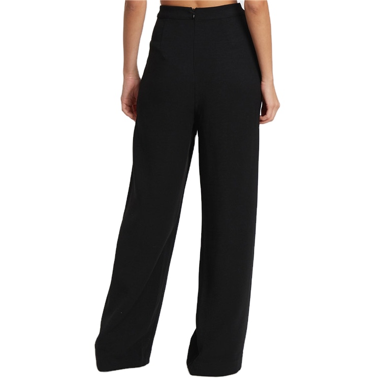 Straight Pants Office Pants Slacks Ladies Elegant 