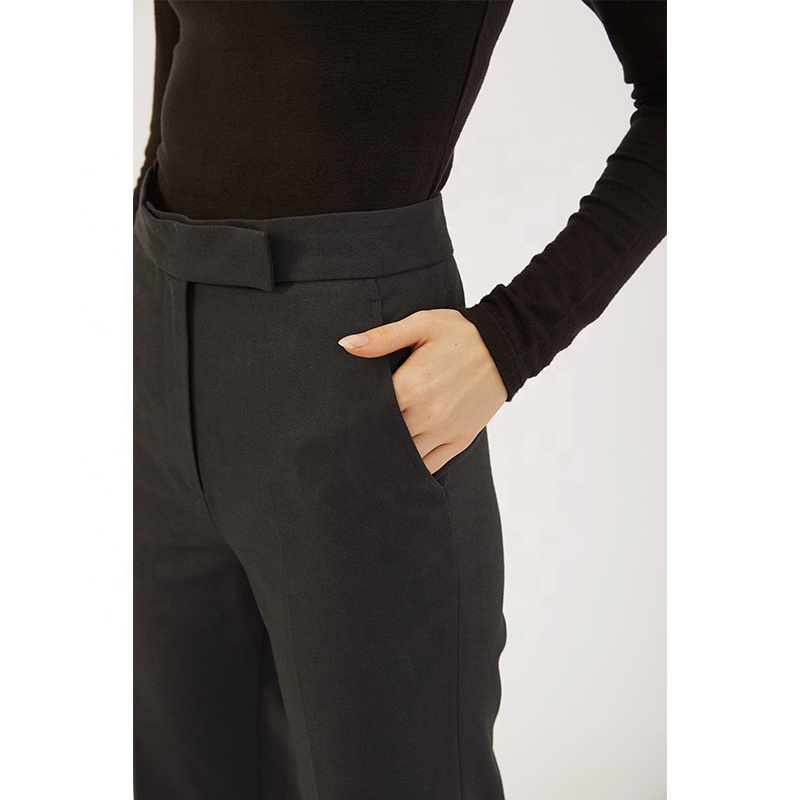 OEM ODM Custom label women slacks wholesale fashio