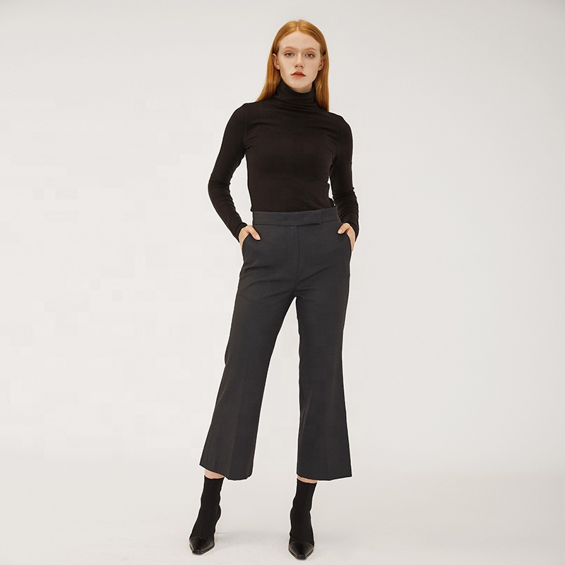 OEM ODM Custom label women slacks wholesale fashio
